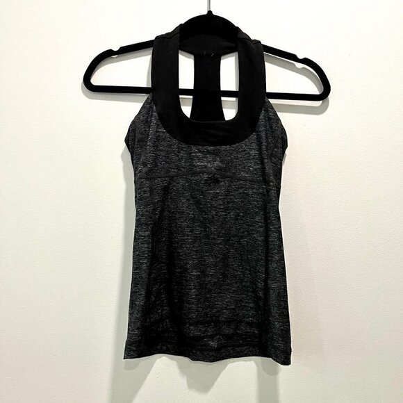 Lululemon Athletica Luon Sleeveless Scoop Neck Tank Top | Built In Bra - Picture 3 of 7